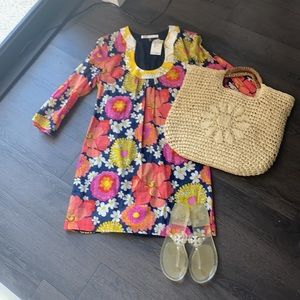 New with tags!    Trina Turk linen dress size 4